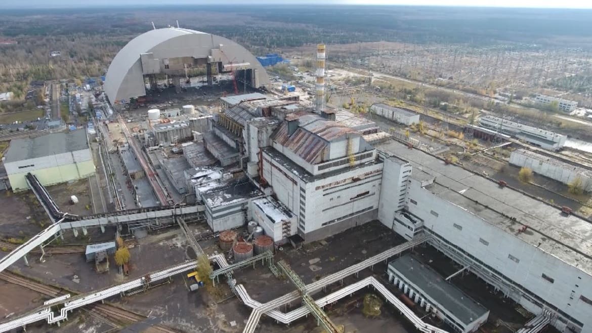 Фото саркофага в чернобыле сегодня